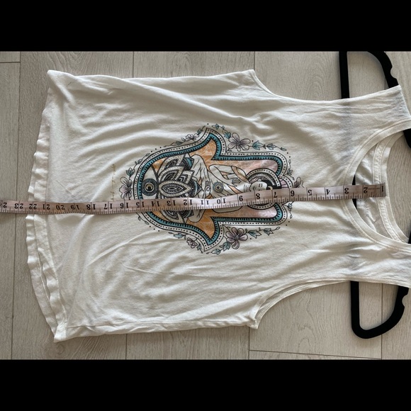 Spiritual Gangster Hamsa Yoga Tank Top XS - Picture 5 of 5